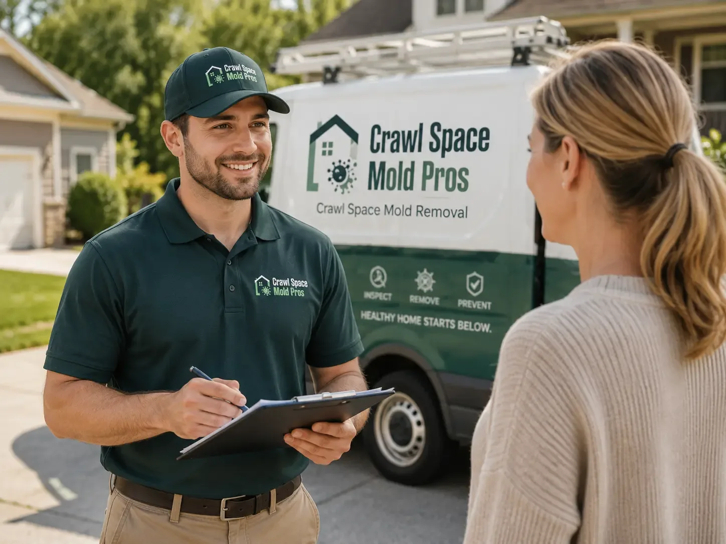Crawl Space Mold Removal Clear Lake, IA FAQs